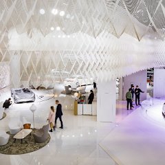 Infiniti booth Kengo kuma Shanghai